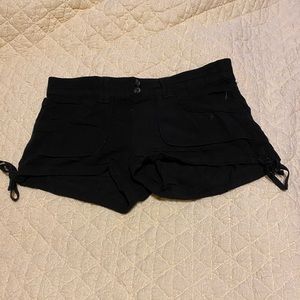 Soft black shorts